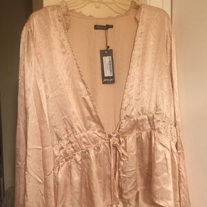 Satin Plus Blouse